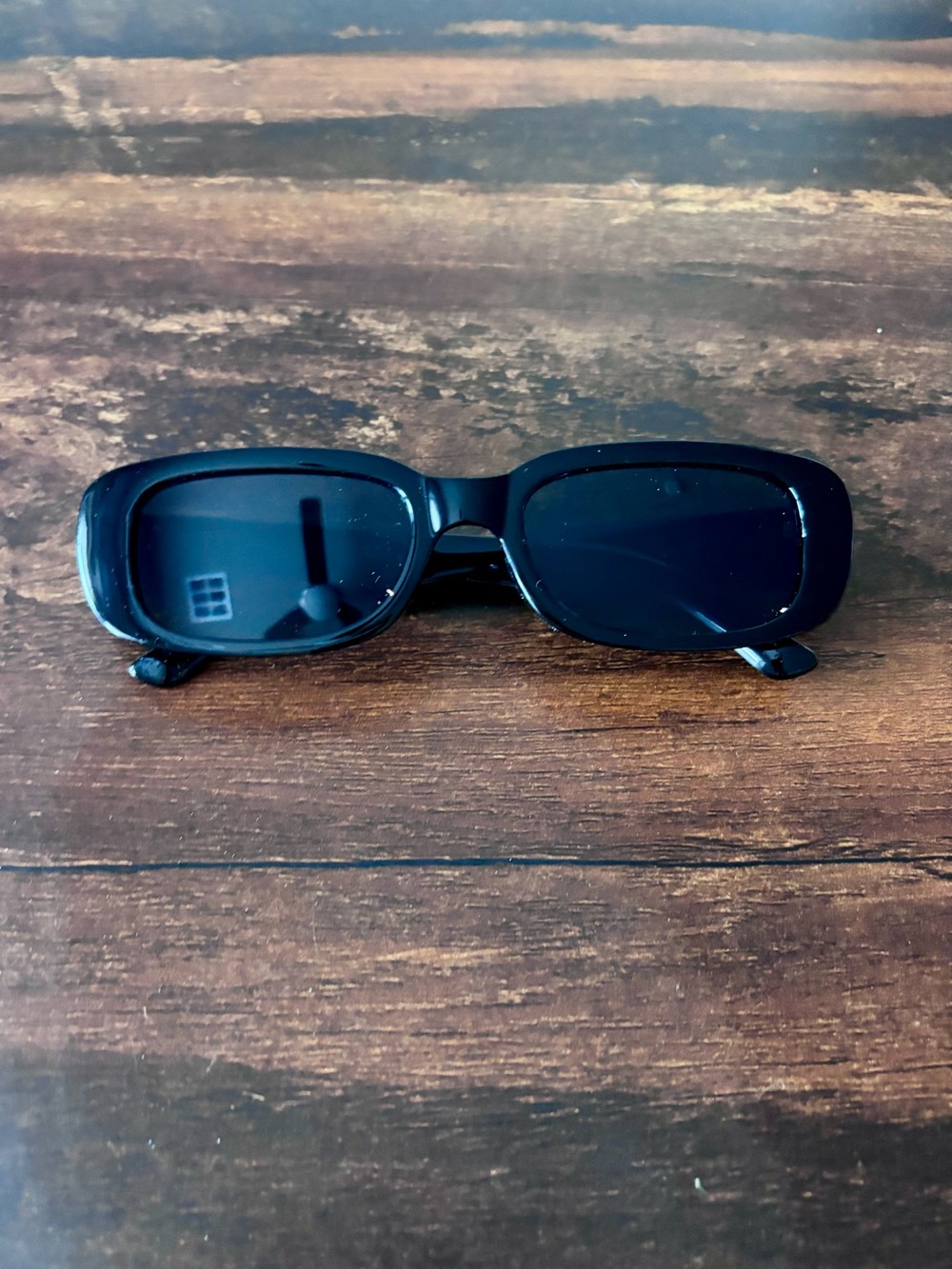 Black Rectangular Sunglasses - Stylish Women’s Shades